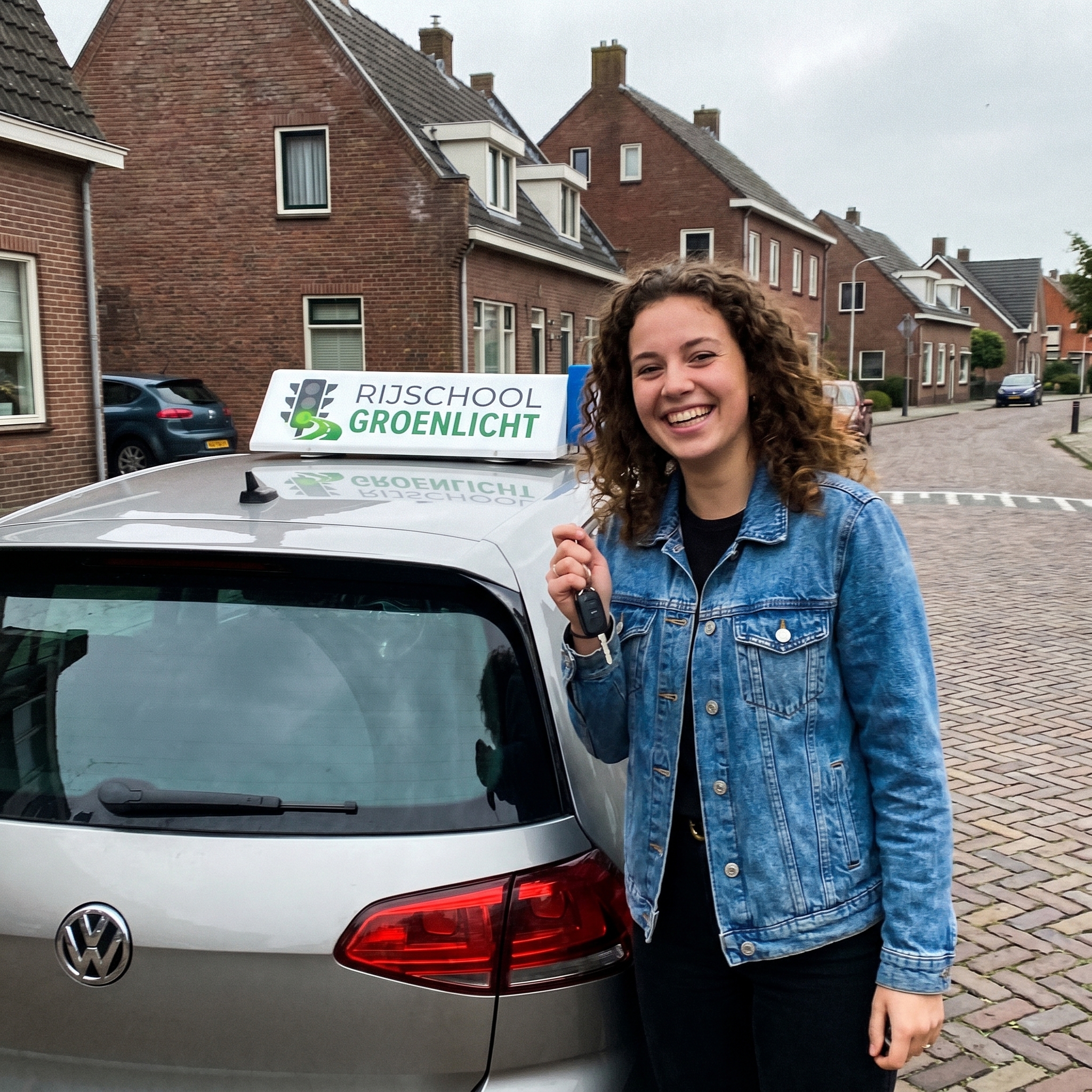 Geslaagd! Sleutels in de hand